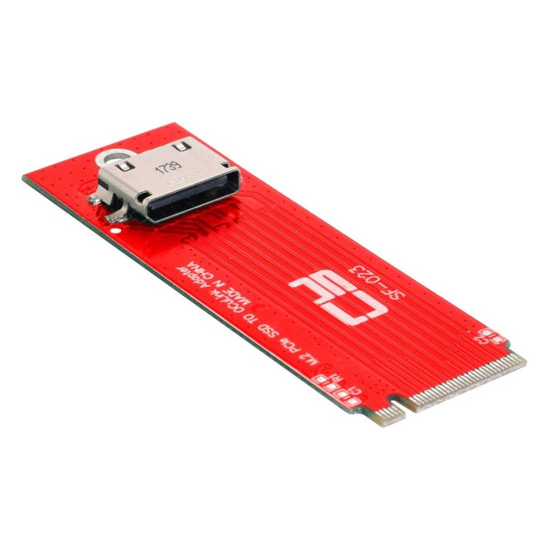 Chenyang Oculink SFF-8612/8611 to PCI-E 4.0 NVME M.2 M-Key Host Adapter Support 2230/2260MM for U.2 SSD & eGPU - Image 1
